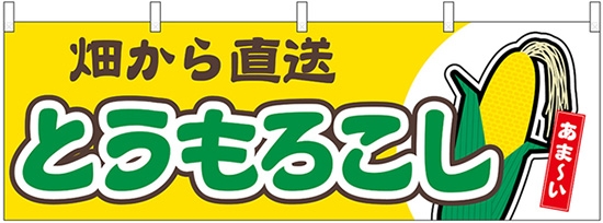 畑から直送とうもろこし